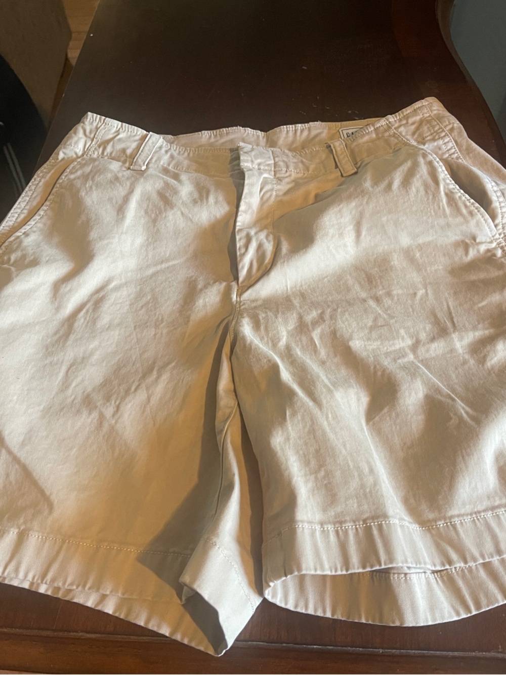 GAP Women's Beige Bermuda Shorts